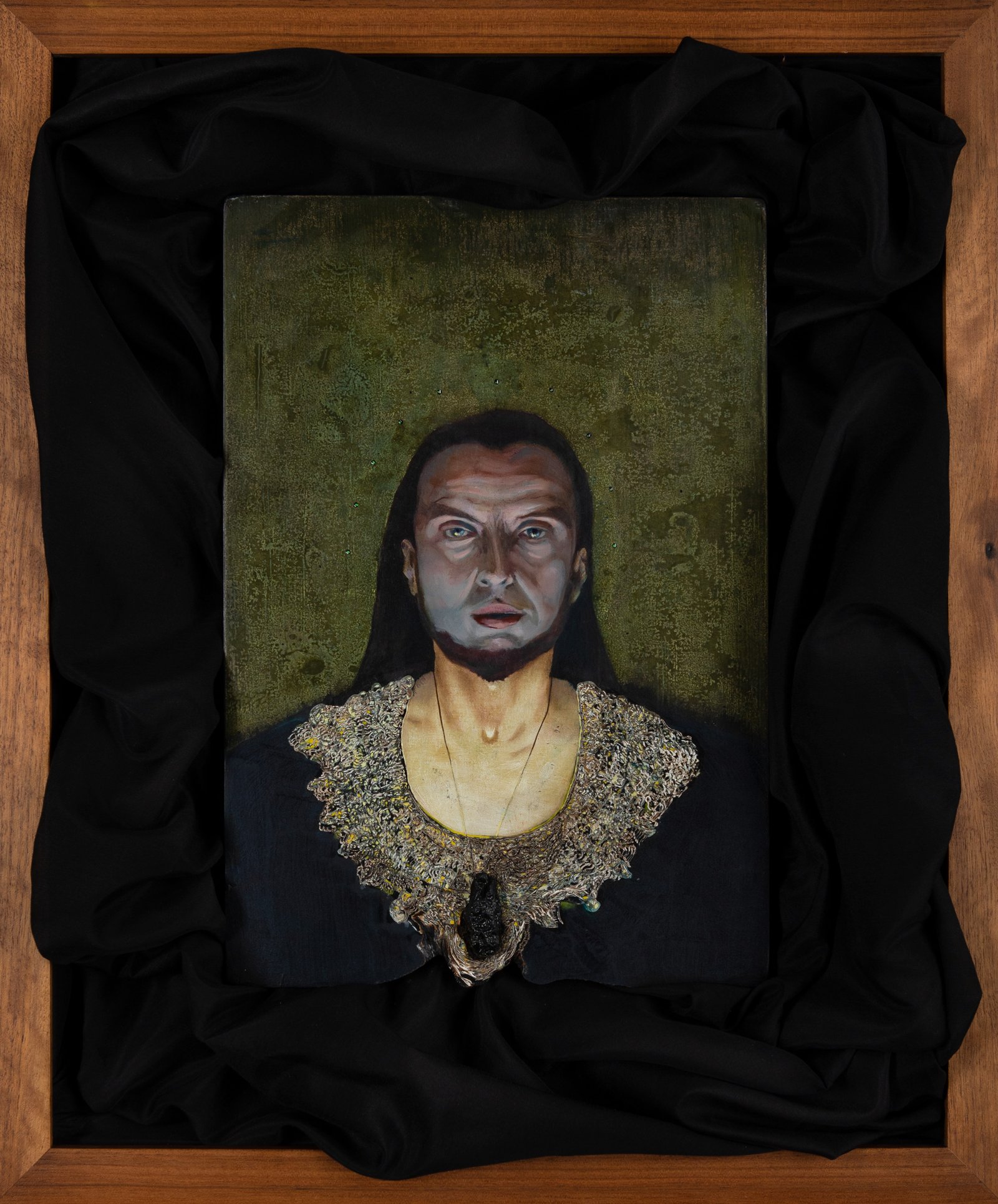 Hollow Man - Self Portrait by Milo Dlouhy - collection of Milostate archive